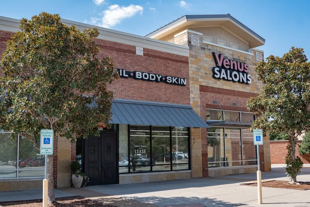 exterior image of venus salon suites