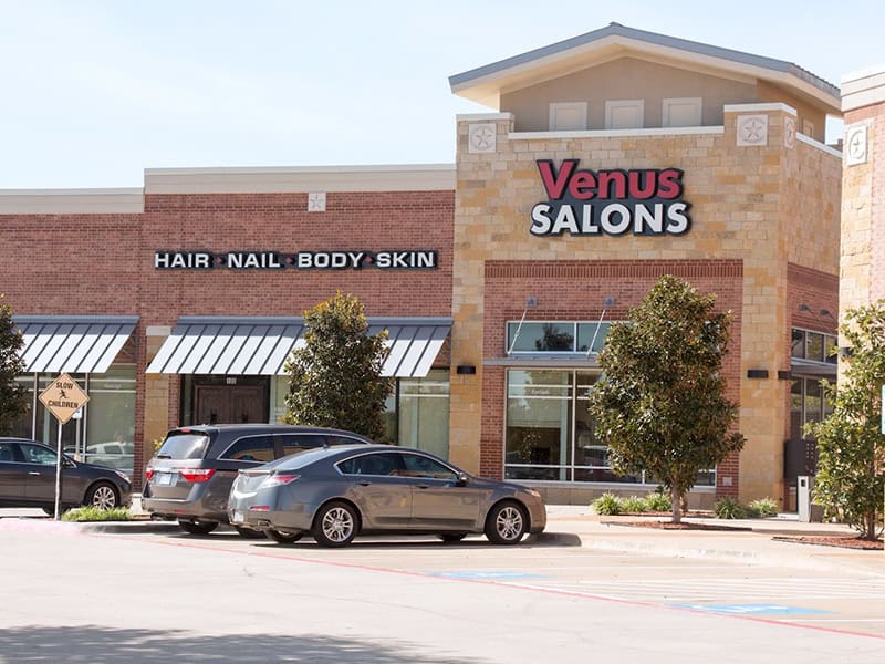 exterior image of venus salon suites